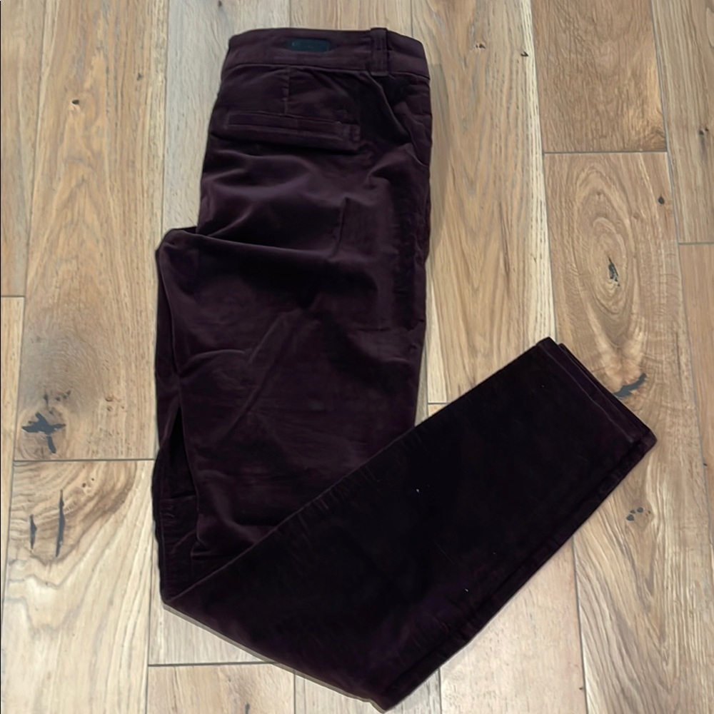 Kut from the Kloth Velvet Plum Pants